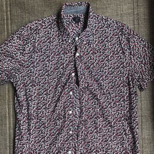 JCrew Short-Sleeve Button Down EUC